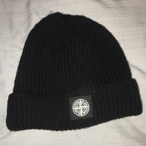 Stone Island Black beanie